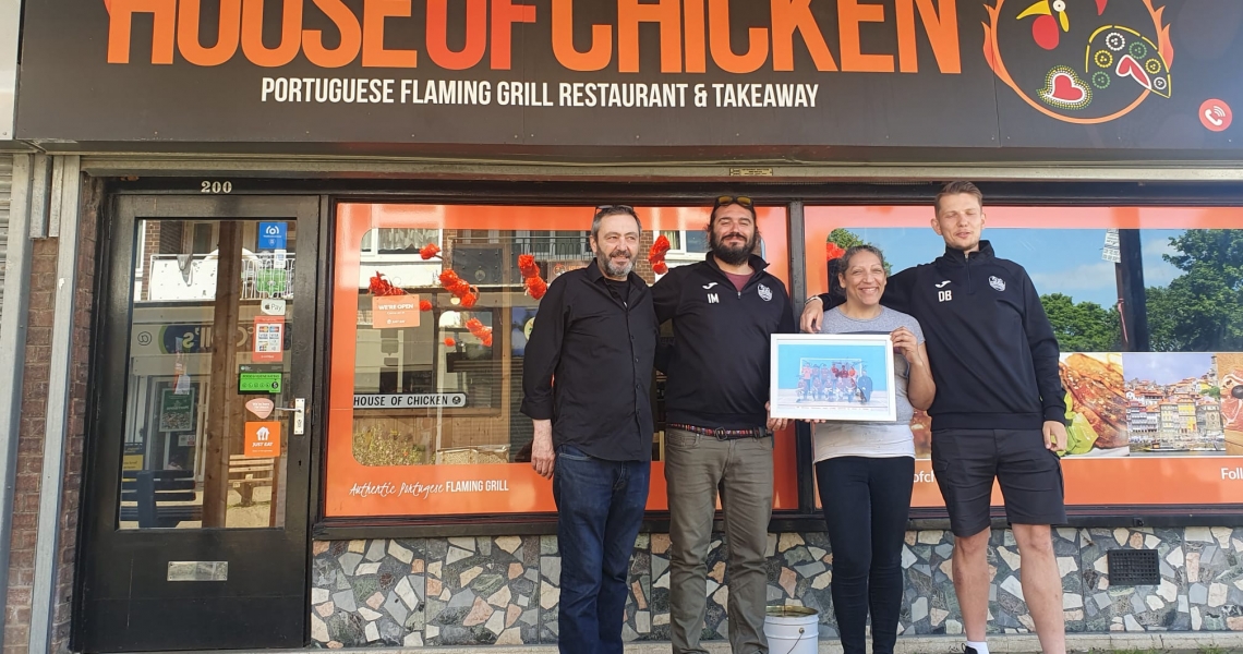 Sponsor Renewal! House of Chicken will continue to support our Youth Futsal Provision!